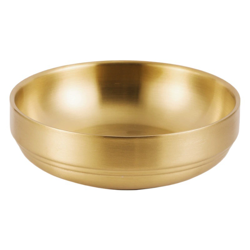 Корейская тарелка с соусом из нержавеющей стали 304