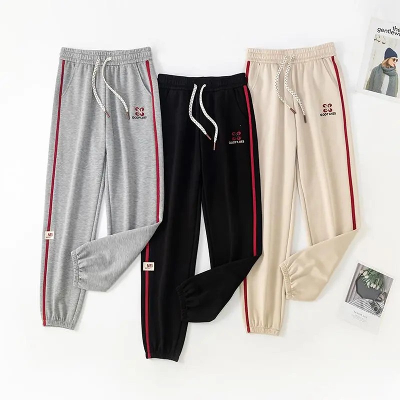 Autumn essential Modal air cotton sweatpants, comfortable, colorfast, and pill-resistant, unisex casual sports pants