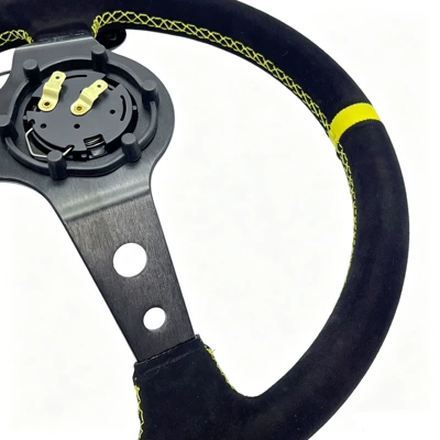 Steering wheel Suede Deep Concave Classic