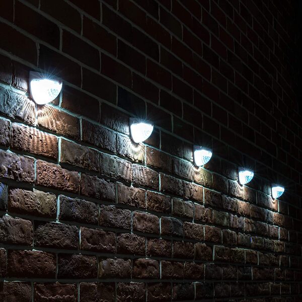 Night light solar-powered with stairs