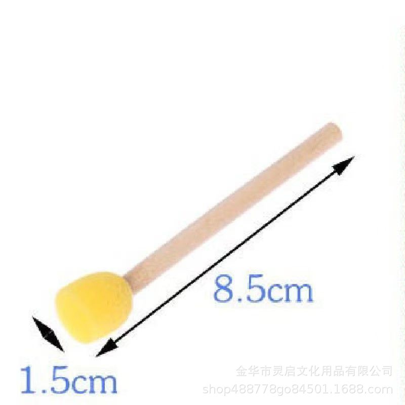 Fabricantes de pintura infantil al por mayor esponja pintura cepillo esponja sello cabeza de hongo EVA rodillo sello diy arte graffiti