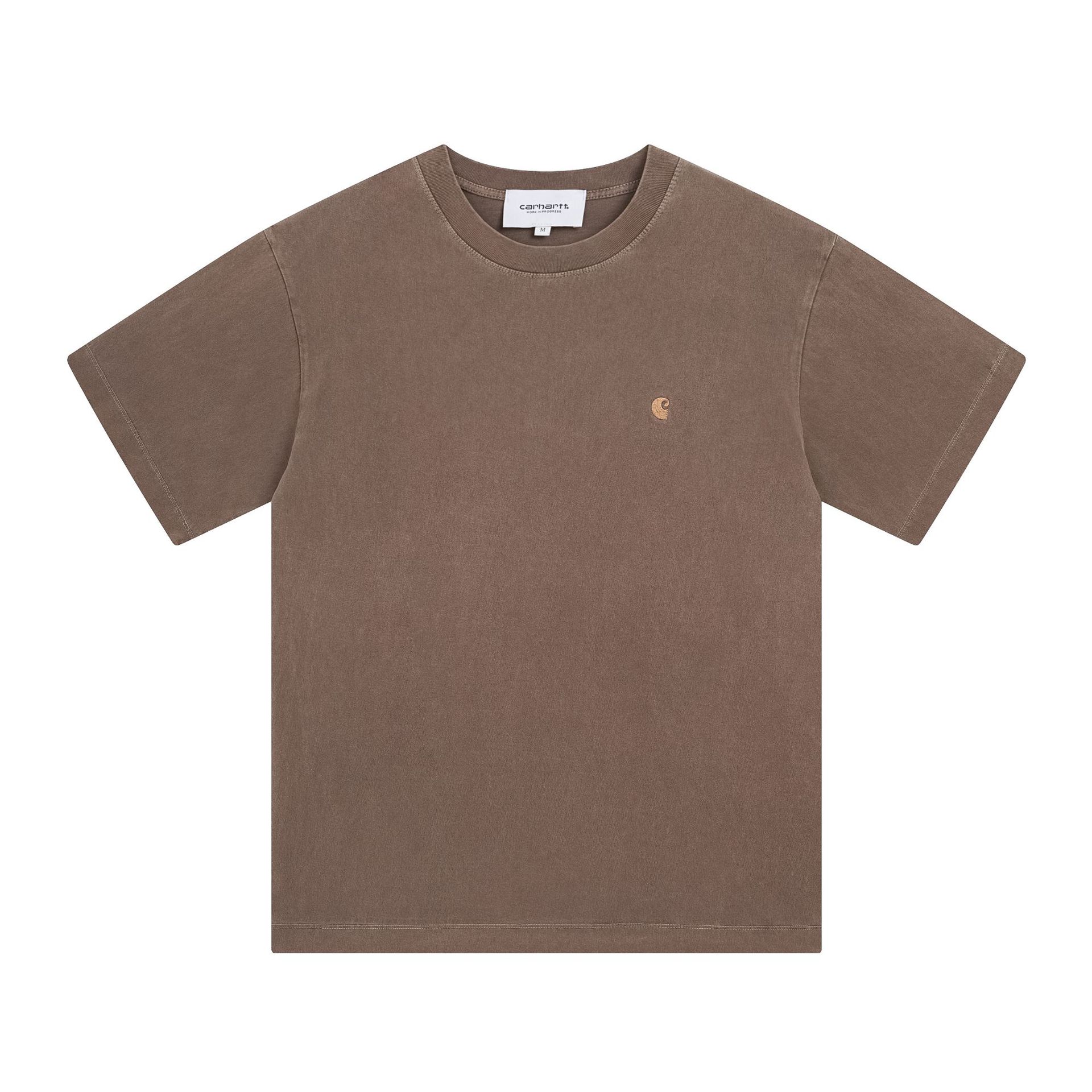 Brown [loose version (european size)] high quality 240g double yarn washed