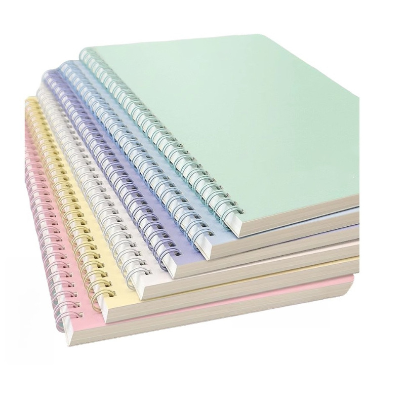 Cuaderno de bobina gruesa b5 cuaderno de registro de la escuela secundaria a5 línea transversal de estudiantes de posgrado ins viento extracto de alto valor facial image 6