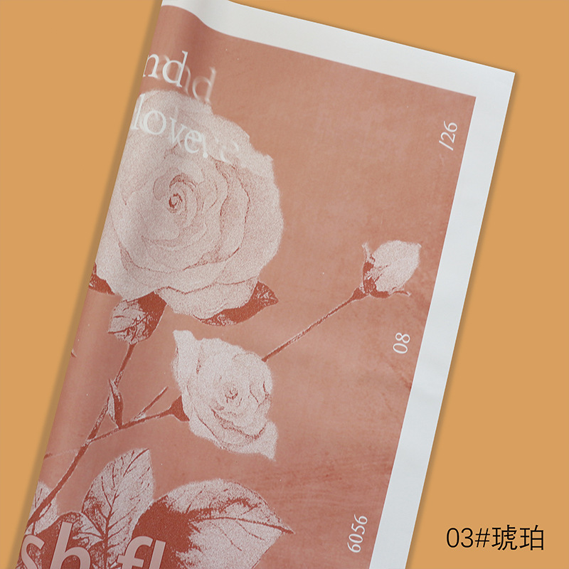 Huaxi Rose Story Papel de embalaje Ramo Papel de embalaje Impermeable Material de papel de embalaje Material de floristería Ramo de flores Papel de embalaje