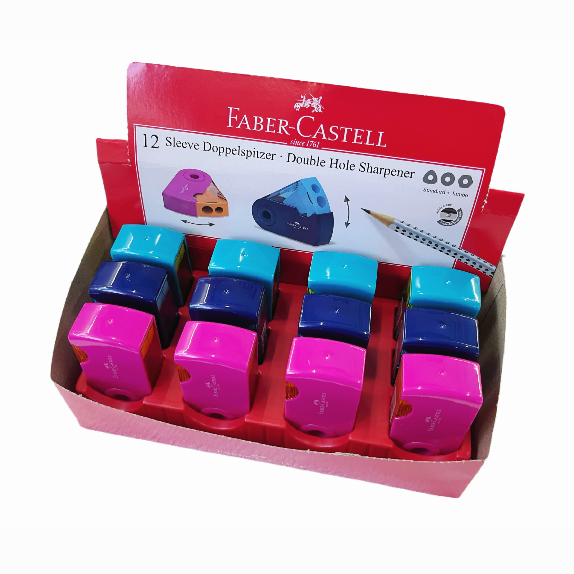 Pfizer Jia1827 dopamina mono agujero doble agujero lápiz afilador de dibujo de plomo de color especial para los artistas