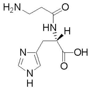 L-肌肽 ;β-氨基-L-丙酰组氨酸,Cas号: 305-84-0