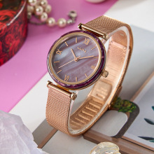 女士表女表大理石纹女生表经典时尚女生表皮带石英表防水个性轻奢