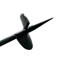 1.3米全埋式绞锚桩钢钻地桩拉线地钩5T拉力螺旋地锚钻