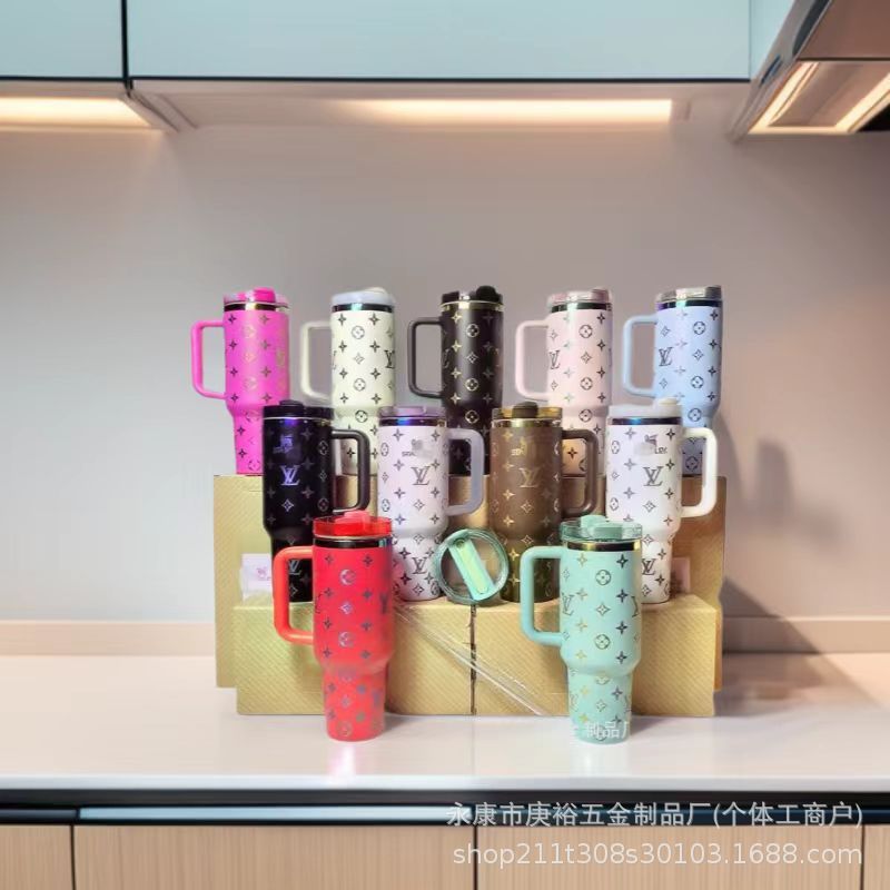 跨境亚马逊stanley史丹利保温杯304不锈钢冰覇车载水杯|undefined