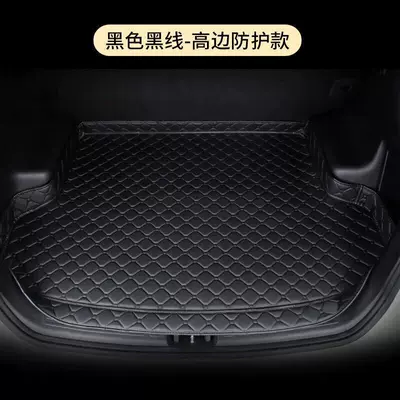 Original Models, Trunk Mat - high-side-protection-model-black-black-line-message-car-default