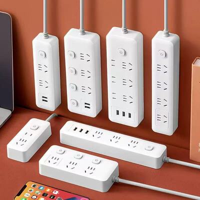Многофункциональный удлинитель Xiaobai с той же розеткой, USB-удлинитель с несколькими отверстиями, монтажная плата подуправления, удлинитель для супермаркета, оптовая продажа