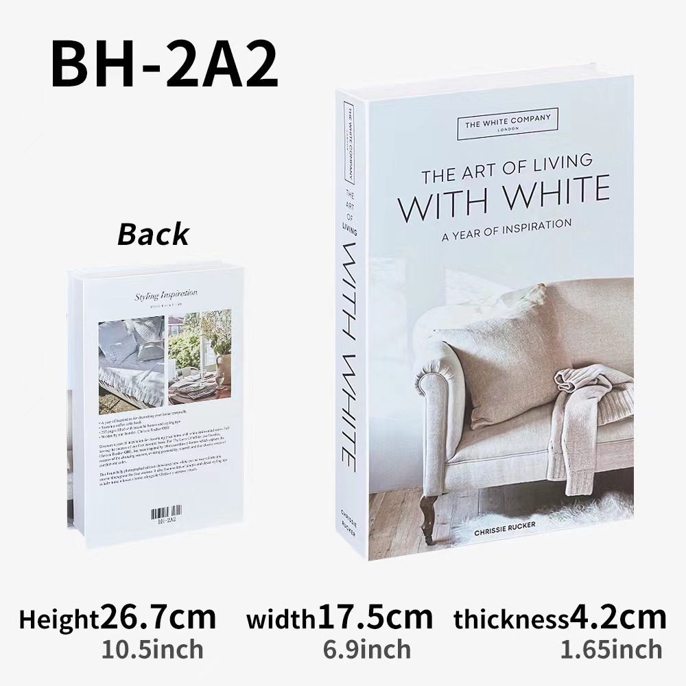 Nordic moderno libro falso plegable Inglés simulación libro accesorios de decoración libro Hotel hogar suave decoración libro