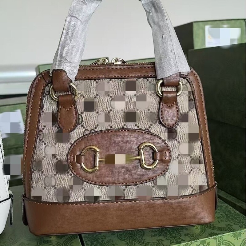 New Shell Handbag, Light Luxury Horsebit Buckle Shoulder Bag, Original Replica Crossbody Bag, Factory Direct Export Wholesale