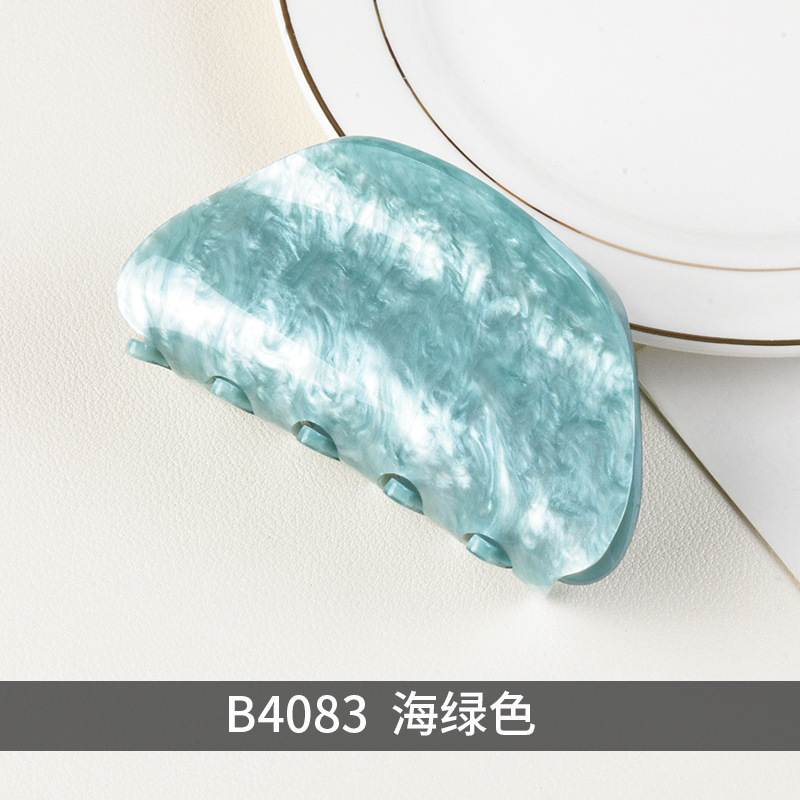 佳蕊发夹精致可爱鲨鱼夹大号发量醋酸抓夹马尾夹女头饰发饰高级感|undefined