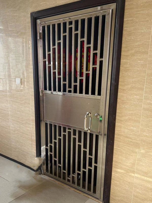 Sliding Door Stainless Steel Security Door Transparent Panel Steel Door Balcony Ventilation Door Entrance Door Indoor Door Entry Door