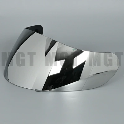 and Night Use, Uv-Resistant Electroplated – Motorcycle Safety Supplies - agv-k3k4-lens-silver-general
