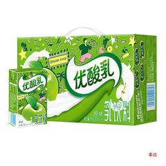 优酸乳250ml*24盒整箱原味蓝莓草莓牛奶含乳饮料学生营养早餐