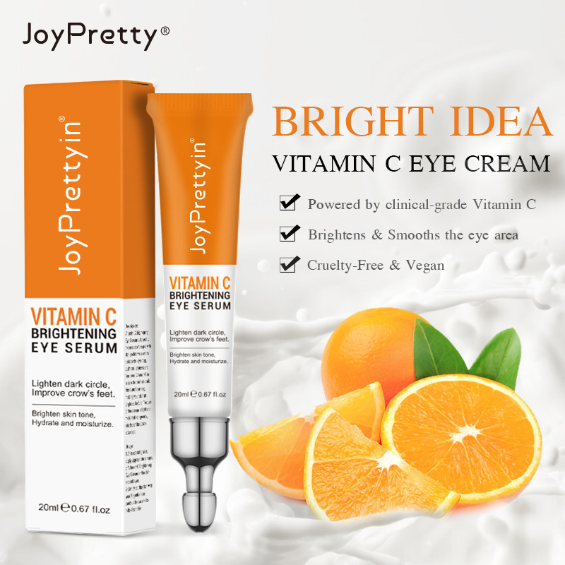 JoyPrettyin维C套装维生素C面霜亮肤补水 提亮眼周眼纹精华霜批发