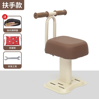 Battery Car Stool, Calf Front, Motorcycle child seat - thickened-hummer-brown-single-seat-armrest
