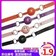 另类调教成人玩具性玩具捆绑口塞口球SM情趣用品口水球一件代发