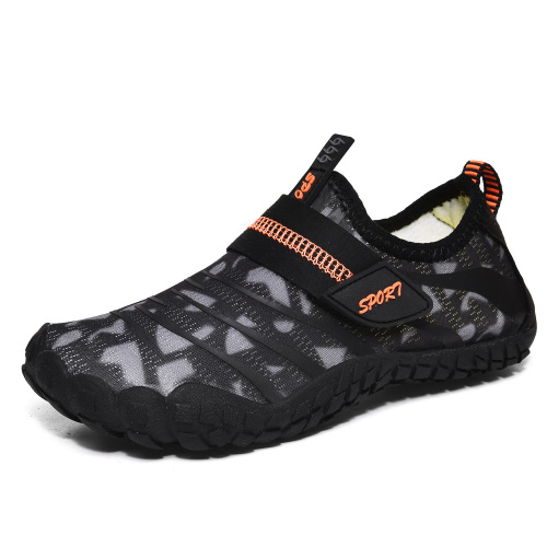 Cross-border Amazon five-finger children's river-tracing shoes, beach swimming shoes, outdoor amphibious wading shoes, water shoes