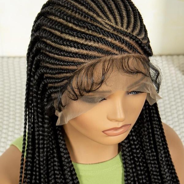 36 Inch Long Cornrow Braids Wigs for Women Gorgeous Fluffy|undefined