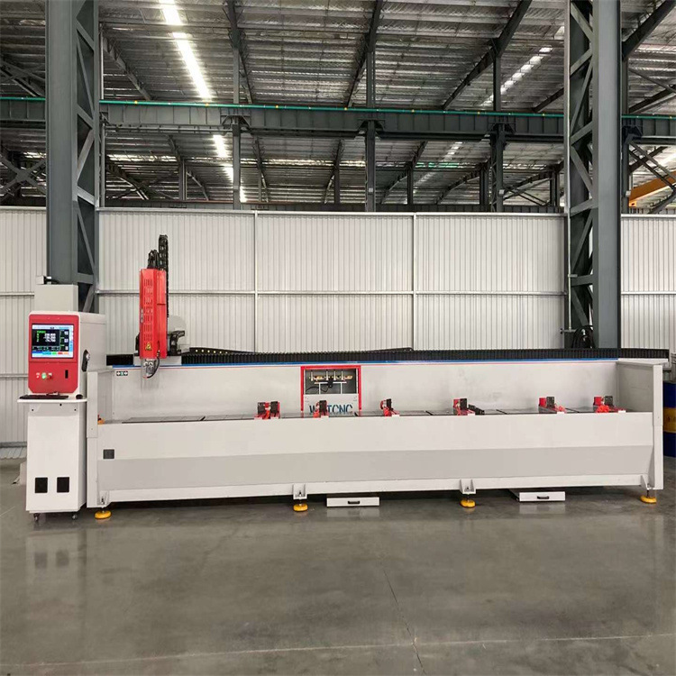 断桥铝门窗机器设备 铝型材双头数控钻铣床 铝合金门窗数控铣床