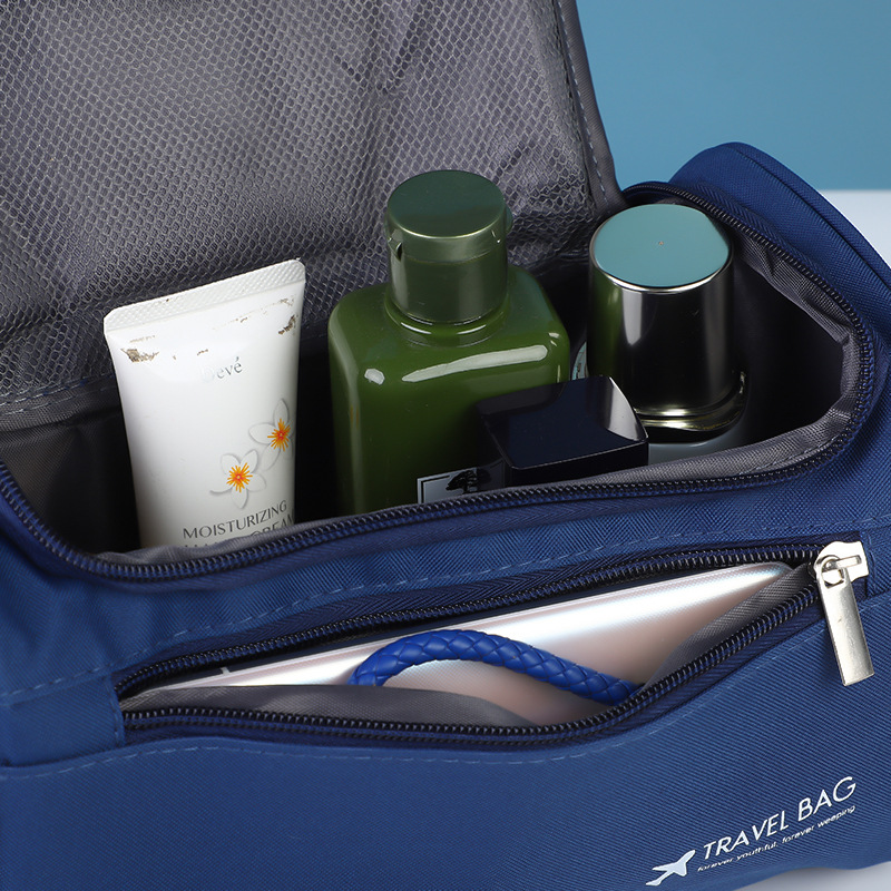 Bolsa de lavado de viajes de negocios de separación húmeda y seca de gran capacidad de lavado portátil y cuidado de alta gama Baño bolsa de cosméticos bolsa de almacenamiento de viaje