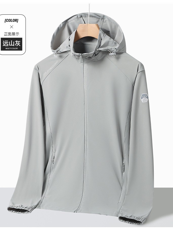 2025 nueva ropa de protección solar, protección UV, estilo de pareja, chaqueta de verano de alta calidad para hombres y mujeres, ropa de piel imprimible