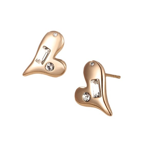 Xuping Jewelry Pendientes de metal simples europeos y americanos transfronterizos Pendientes de temperamento de alta calidad de verano Joyería femenina al por mayor