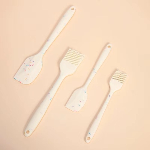 Yangjiang Factory Silicone Oil Brush Household Kitchen High-temperature Fry Pancake Baking Roasting Brush Air Fryer Oil Brush