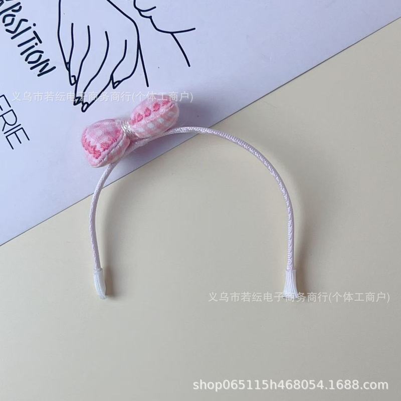 17cm拉布布发箍娃娃用头箍迷你蝴蝶结批发公仔玩偶珠光发饰|undefined