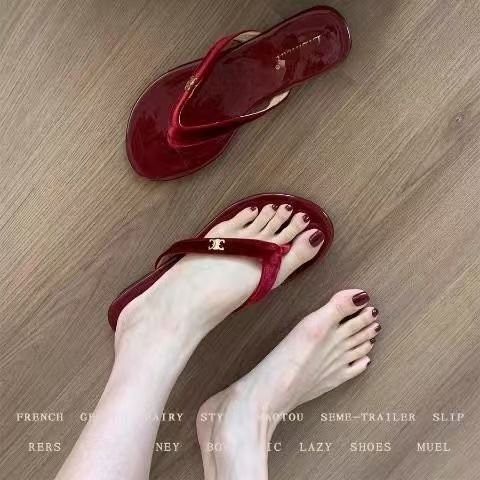 Non-slip sandals low-cut