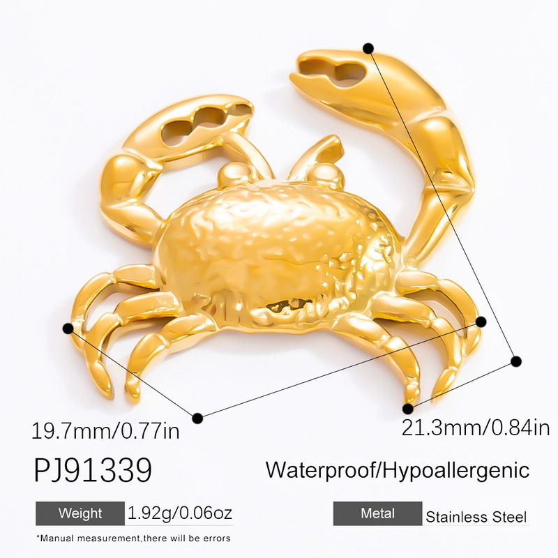 越境ステンレスDIYアクセサリー18k金ブレスレットins風個性海洋風保色ネックレスアクセサリー女|undefined