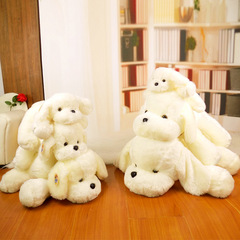 項圈狗狗汽車趴趴狗毛絨玩具香狗公仔狗車飾品狗汽車擺件活動禮品