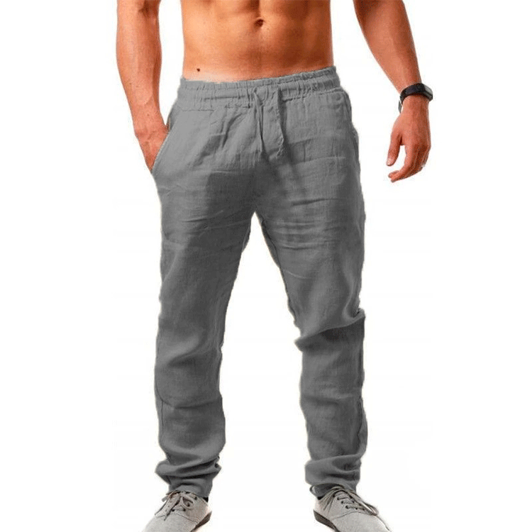 Simple Style Style Men's Solid Color Simple Style Regular Fit Men's Bottoms