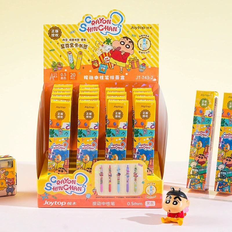 Joytop Yuemu Мелок Shin-happy Push Push Push Push Neutral Pen Surprise Blind Box Подлинный черный сигнатурный водяной перо