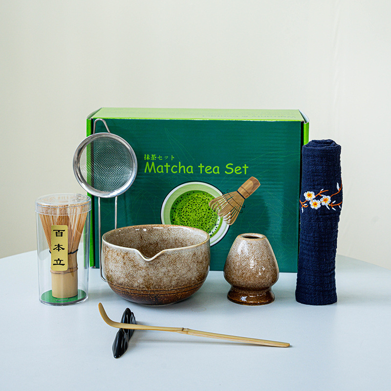 Baibenli インス風抹茶抹茶ボウルセット日本茶セットギフトボックス卸売クロスボーダー日本窯変専用|undefined