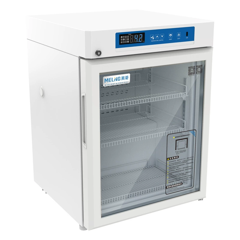 Чжунке Мэйлин YC-75L медицинский рефрижераторы 2-8 ℃ стеклянная дверная коробка для хранения лекарств