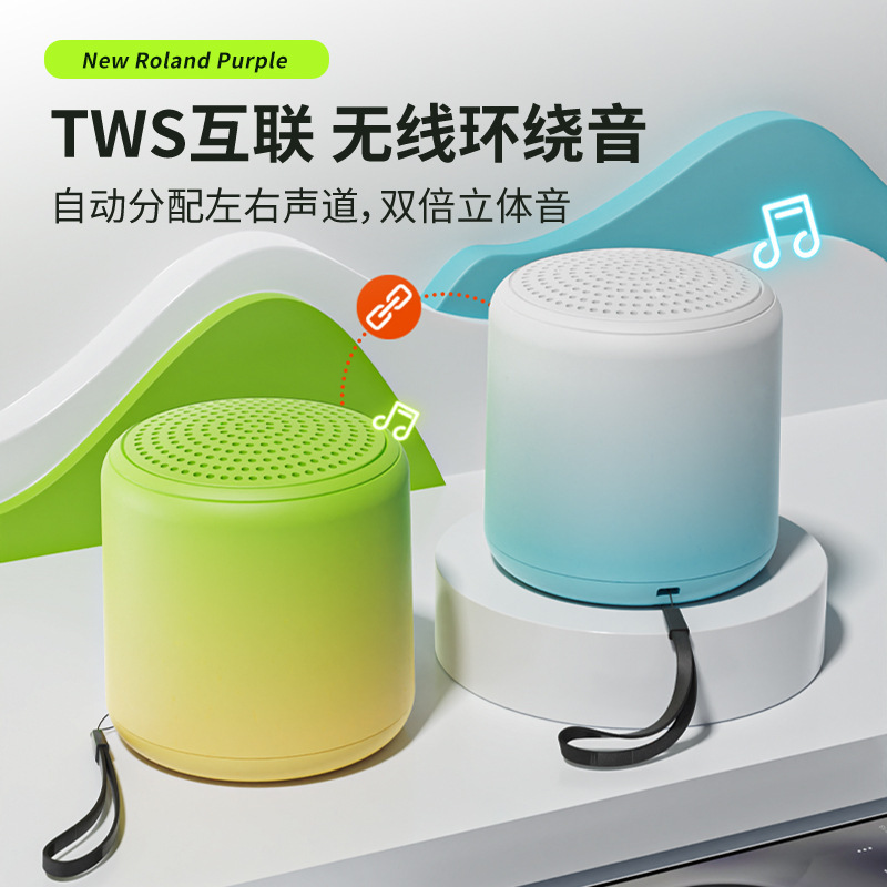 ソースファクトリー MINI Bluetooth スピーカー ギフト 小型注文可能 ロゴ スーパー低音 ポータブル 屋外 外国貿易 ホットセール|undefined