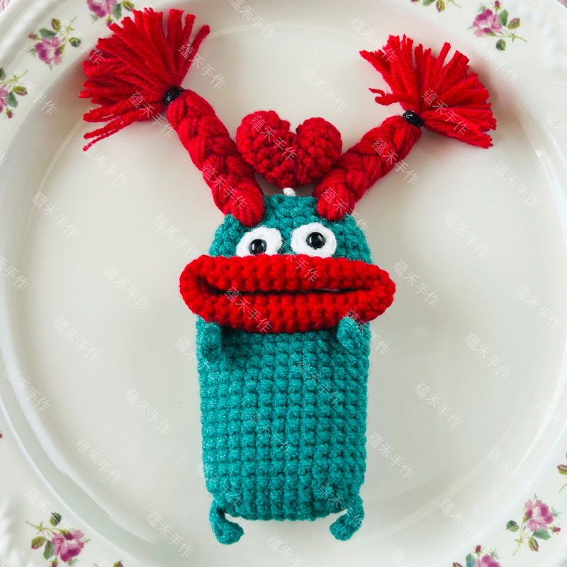 크리스마스 녹색과 빨간색 브레이드