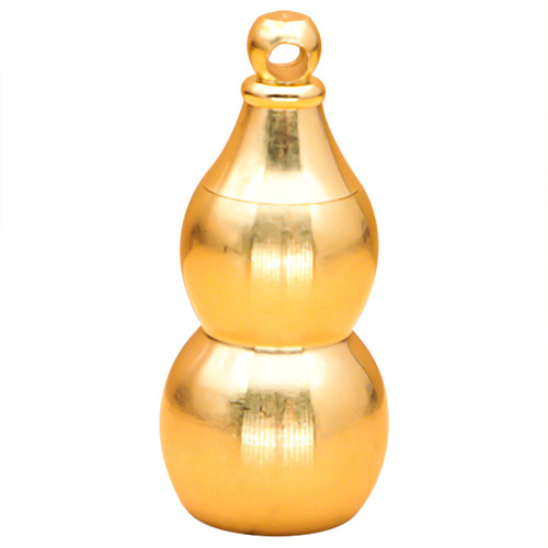 Chinese Style Internet Celebrity Products Good Things Happen Brass Small Commodities National Trend Five Emperors Money Gourd Keychain Pendant Wholesale