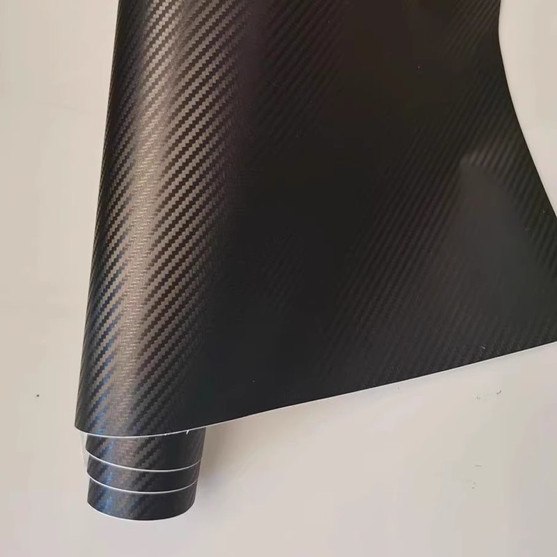 5D6D カーボンファイバービニールカーフィルム カット済み 200*60cm 3D4D カーボンファイバー変色ステッカー|undefined