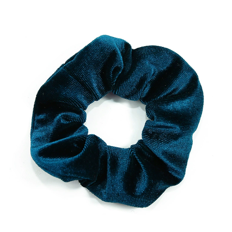 Hair Scrunchie (Swan) multicolour, European style, simple elegant design, 9.5×3.5 cm