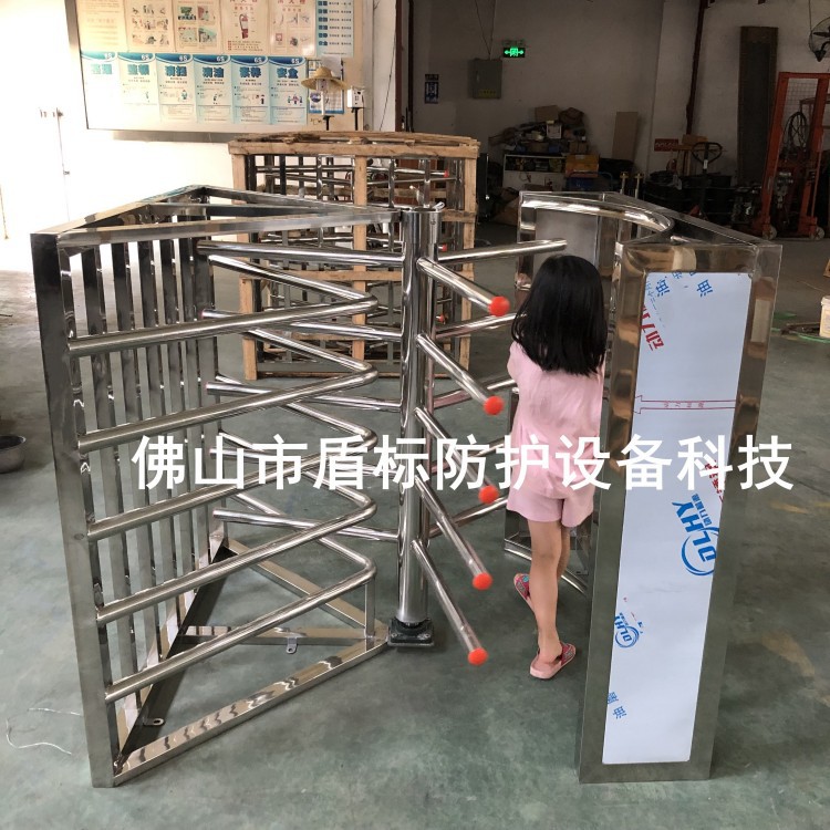 超市入口半高单向手动旋转闸 酒店单向出口通道转闸 人行通道闸门