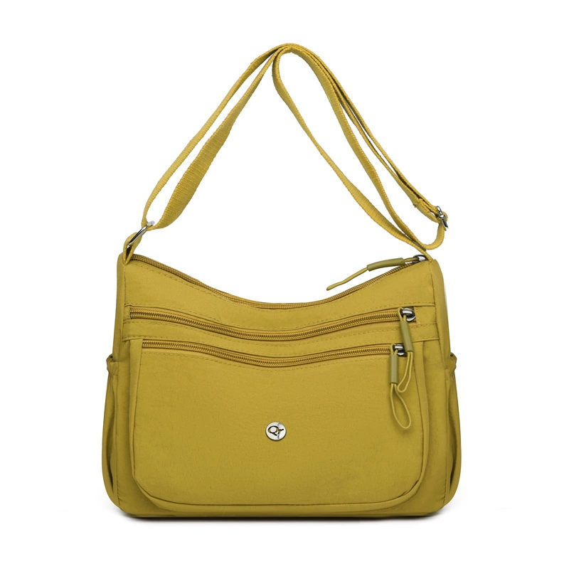 Shoulder bag, capacious nylon one-shoulder bag