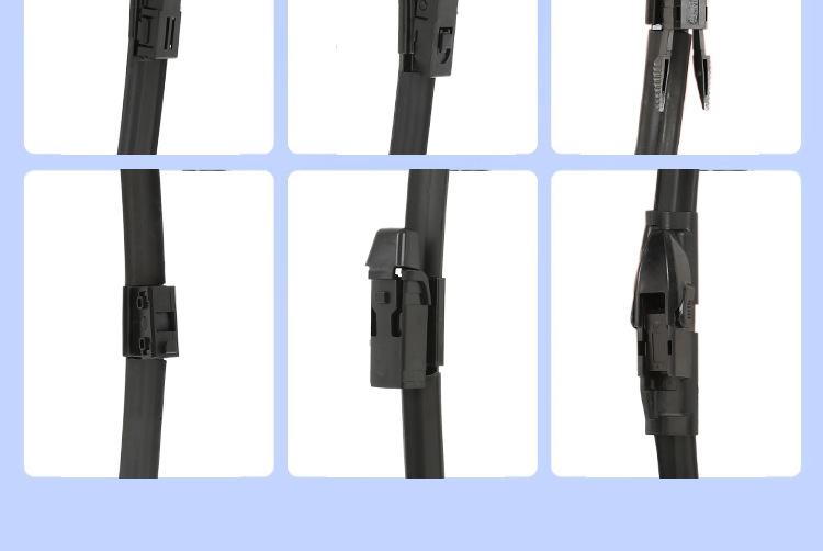 Suitable for Four-Layer Rubber Strip Car Wipers, Original Boneless Universal Car Dual Rubber Strip Original Special Wipers