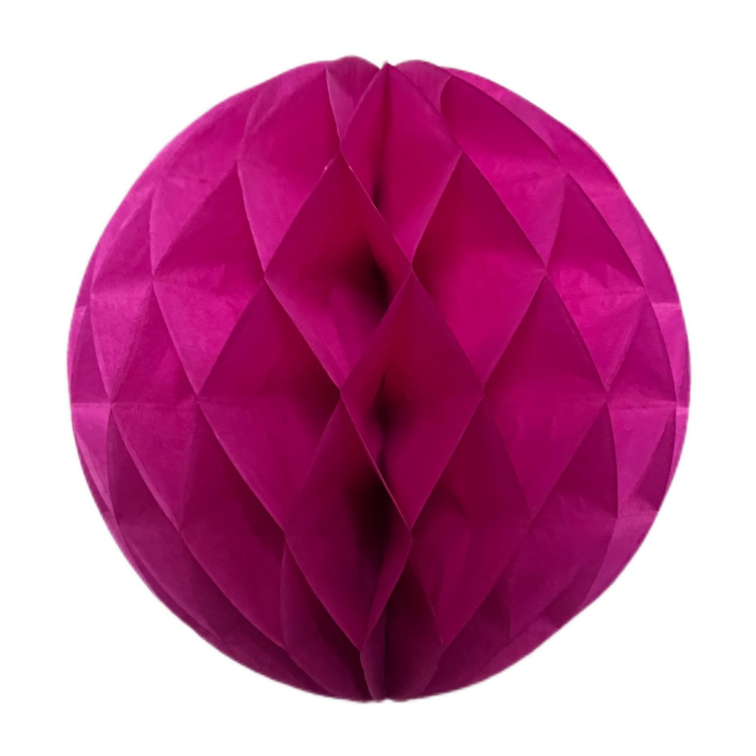 종이 벌집 공 - 로즈 레드