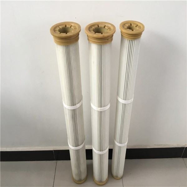 2米注胶除尘滤芯 粉尘回收除尘滤芯150x2000
