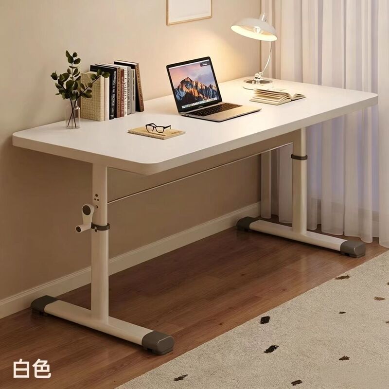 Home Manual Height-Adjustable Computer Desk Student Dormitory Study Table Office Temporary Meeting Height-Adjustable Desk Office Desk Home Manual Height-Adjustable Computer Desk Student Dormitory Study Table Office Temporary Meeting Height-Adjustable Desk Office Desk